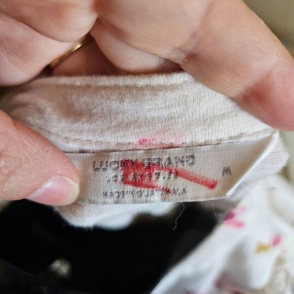 Lucky Brand Floral Button Up Top - Picture 9 of 9